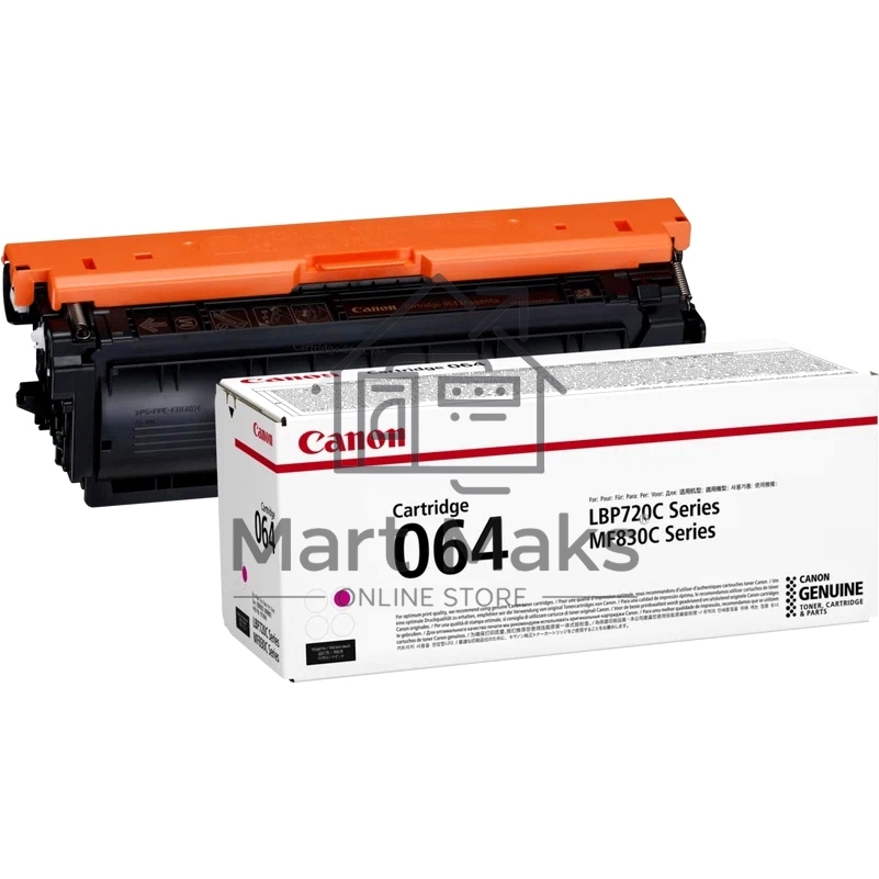 Картридж лазерный Canon CRG 064 M (4933C001) пурпурный (5000 стр.) для Canon MF832Cdw