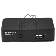 Приставка для цифрового ТВ SoundMax SM-DVBT272 черный, DVB-T2, DVB-T, DVB-C, HDMI, USB 2.0 х2