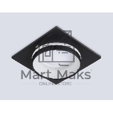 Светильник Ambrella light TN30710 BK черный GU5.3 92*92*36