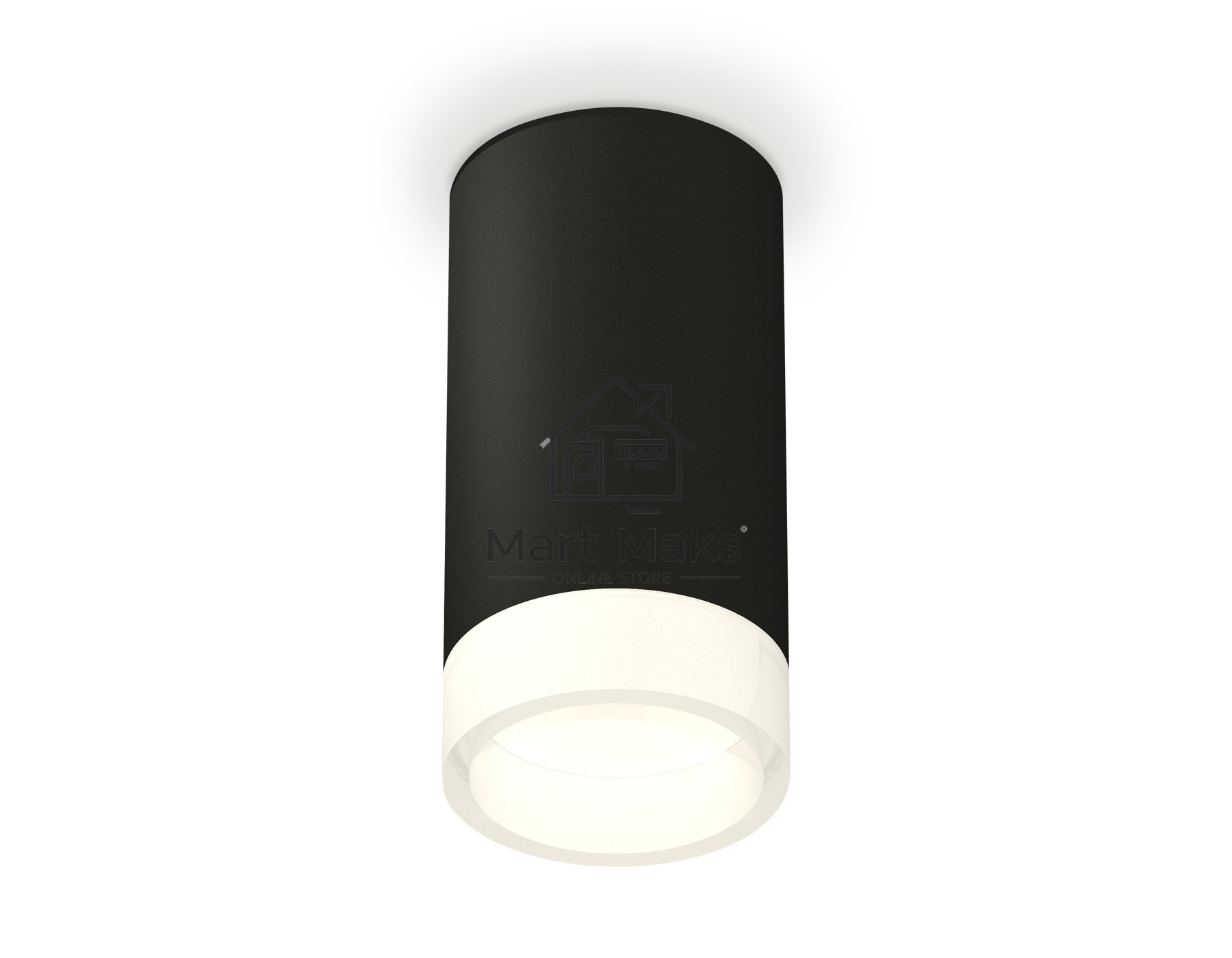 Светильник Ambrella Light XS8162002 SBK/FR черный песок/белый матовый GX53 (C8162, N8401)