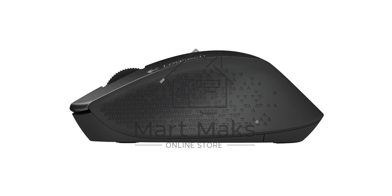 Мышь беспроводная Logitech M280 черный, 1000 dpi, радиоканал, USB, кнопки - 3