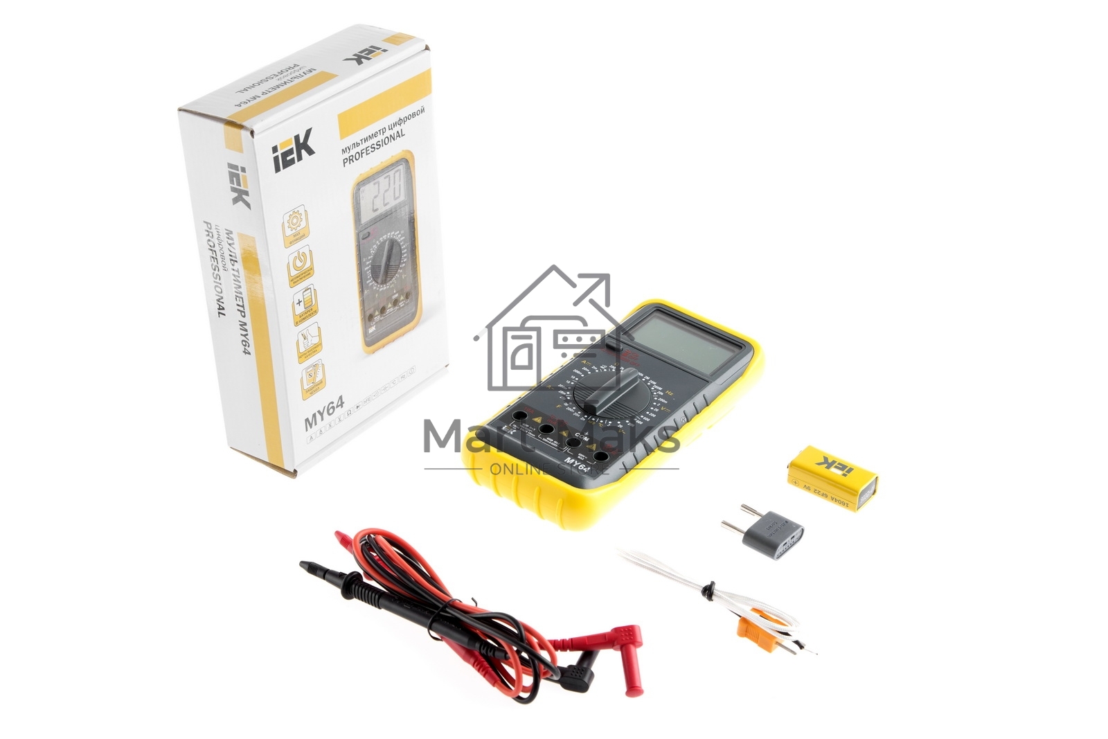 Мультиметр IEK Professional MY64цифровой