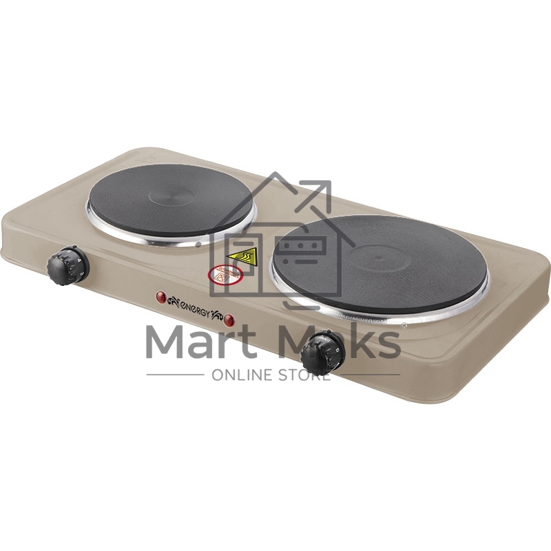 Электроплитка Energy EN-903E 1000+1500Вт Ф155+185мм чугун