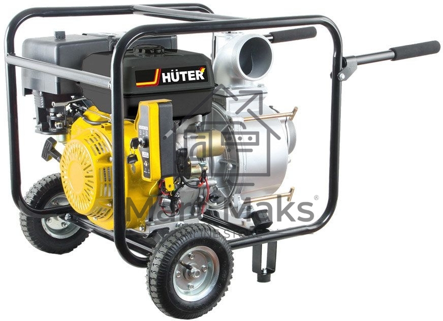 Мотопомпа Huter MPD-100 64800л/мин для загр.вод. (70/11/6)