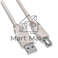 Кабель Buro USB-A-B-1.5C USB A(m) USB B(m) 1.5м