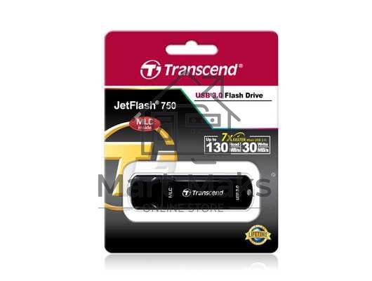 Флешка USB R/W Transcend 32Gb Jetflash 750 TS32GJF750K USB3.0 черный