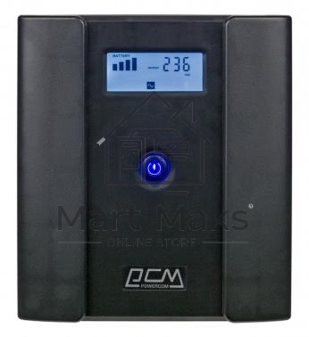 Источник бесперебойного питания Powercom Raptor RPT-1500AP 900Вт 1500ВА черный