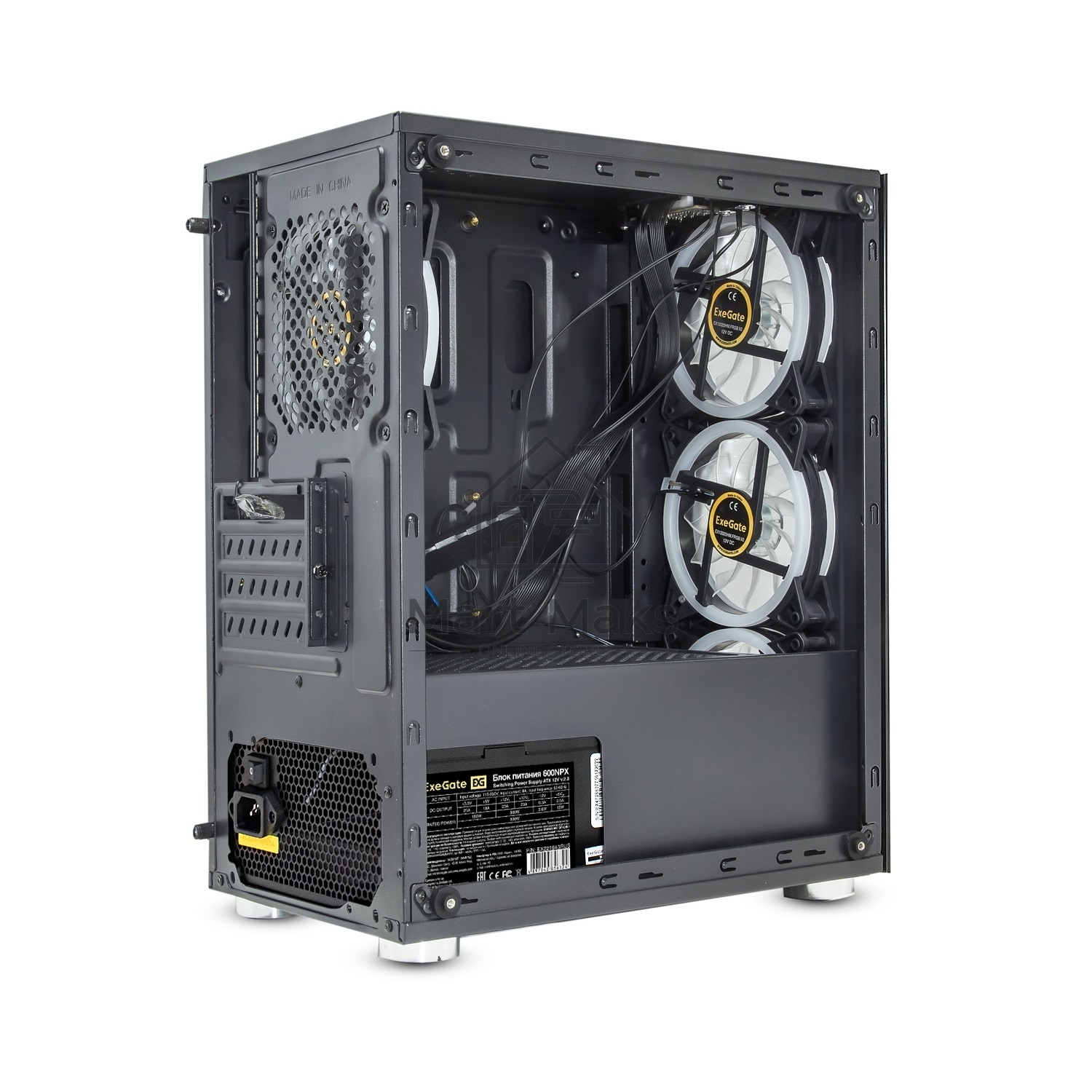 Компьютерный корпус Minitower ExeGate Mistery X2-NPX600