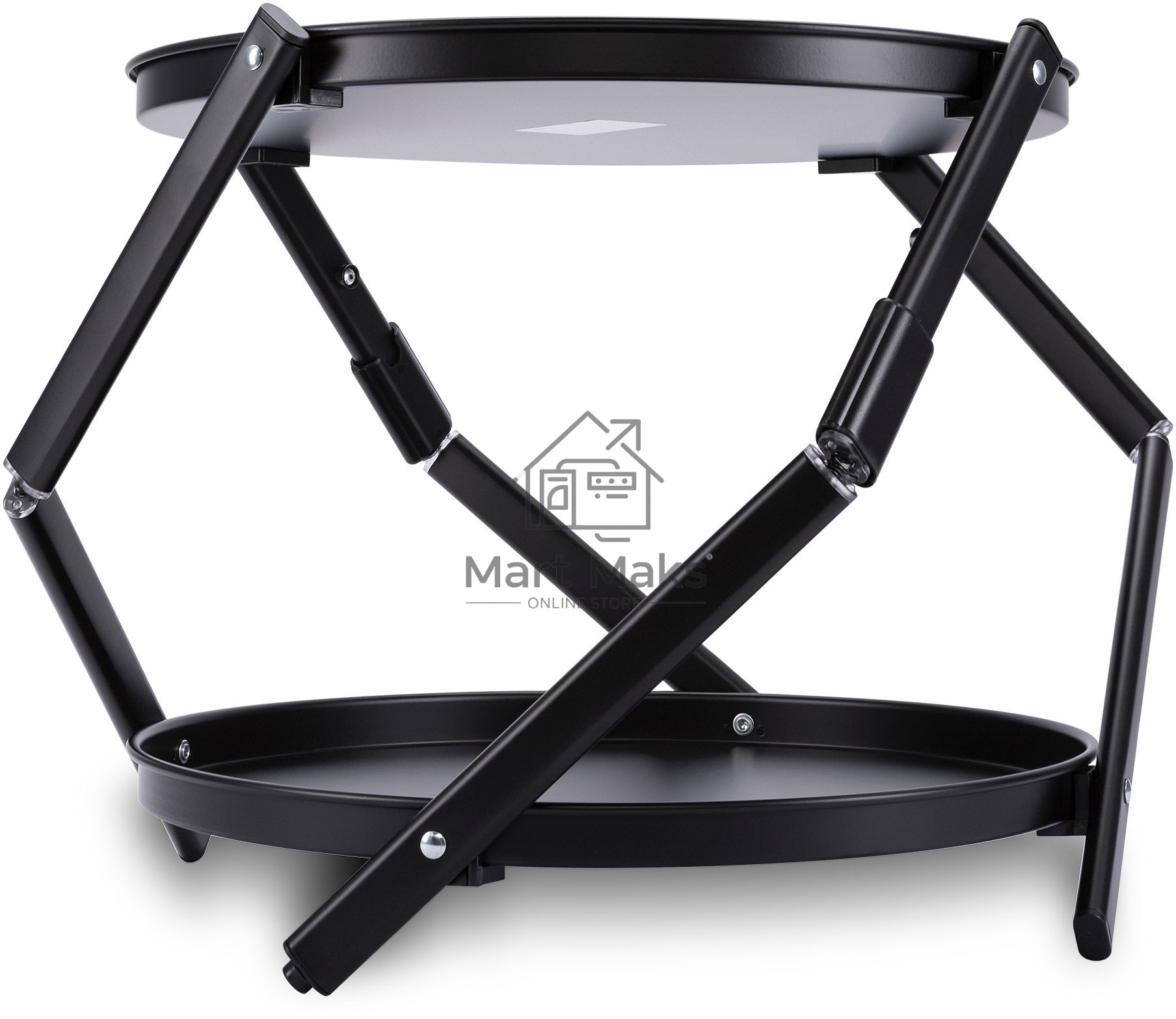 Стол Domfy DHC-ST30862 складн. черный 41.7x41.7x47.1см