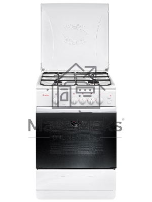 Плита газовая Gefest ПГ 1200 С6 белый, конфорок 4 шт, духовка 63 л, 60 см x 85 см x 60 см