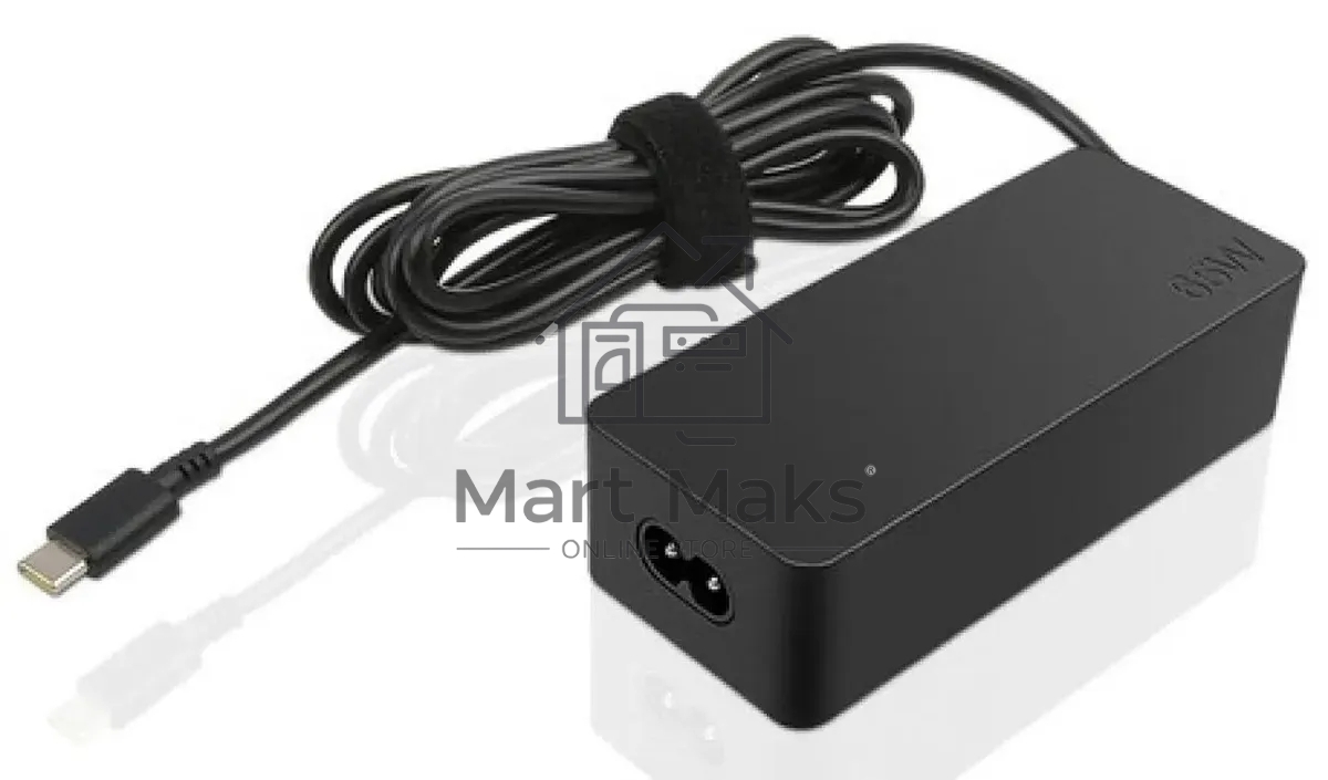 Зарядное устройство для ноутбука Lenovo 65W Standard AC Adapter (USB Type-C) for TP13, P51s. T470/470s/570. TP Yoga 370, X1 Carbon 5th Gen, X270