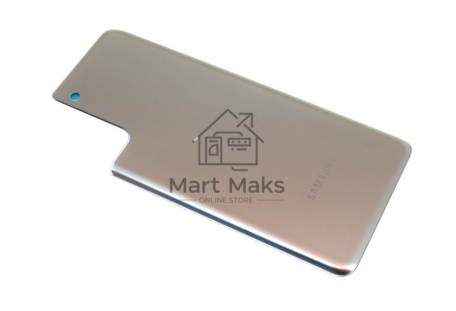 Задняя крышка для Samsung Galaxy S21 Plus G996 серебристая