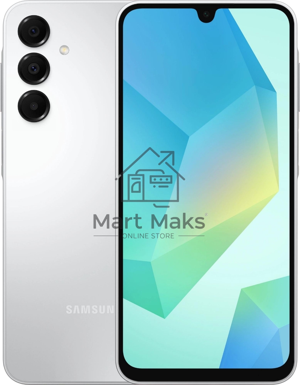 Смартфон Samsung Galaxy A16, 4/128Gb, серебристый