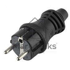 Колодка каучуковая ЭРА с/з 3гн 16A IP44 черная