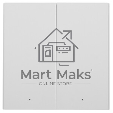 Выключатель умный Aqara Smart wall switch H1 (with neutral, double rocker) WS-EUK04