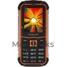 Мобильный телефон Maxvi R10 оранжевый