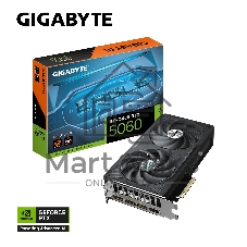 Видеокарта Gigabyte GV-N5060EAGLE OC-8GD 1.0, NVIDIA GeForce RTX 5060, 8 ГБ GDDR7, 128 бит, PCI-e 5.0, 1xHDMI, 3xDP