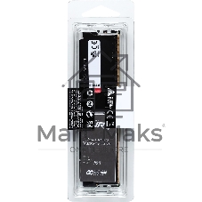 Оперативная память Kingston Fury Beast, DDR5, 16Gb (1x16Gb), 6400MHz, CL32, DIMM, с радиатором, черный