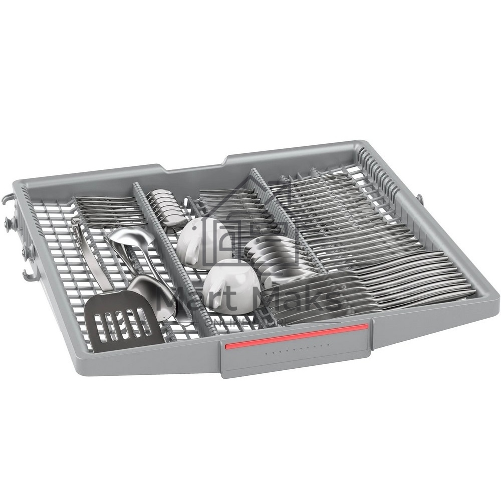 Встраиваемая посудомоечная машина Bosch SPV4HMX65Q, серебристый, 45 см, 10 компл., 45 дБ, класс A+
