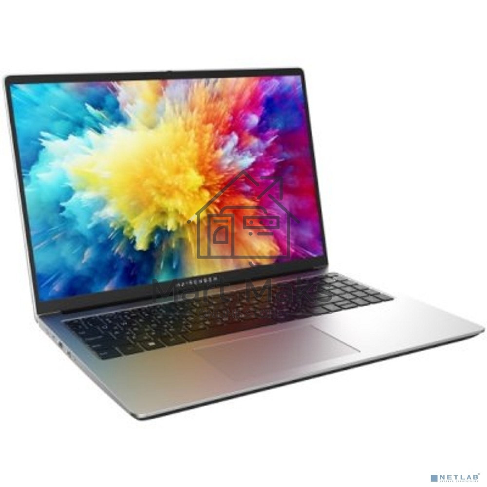 Ноутбук MAIBENBEN Medio M653 Ryzen 3 5400U 8Gb SSD 512Gb AMD Radeon Graphics 16 WUXGA IPS Cam 45.6Вт*ч Linux Серебристый M6531SB0LSRE0