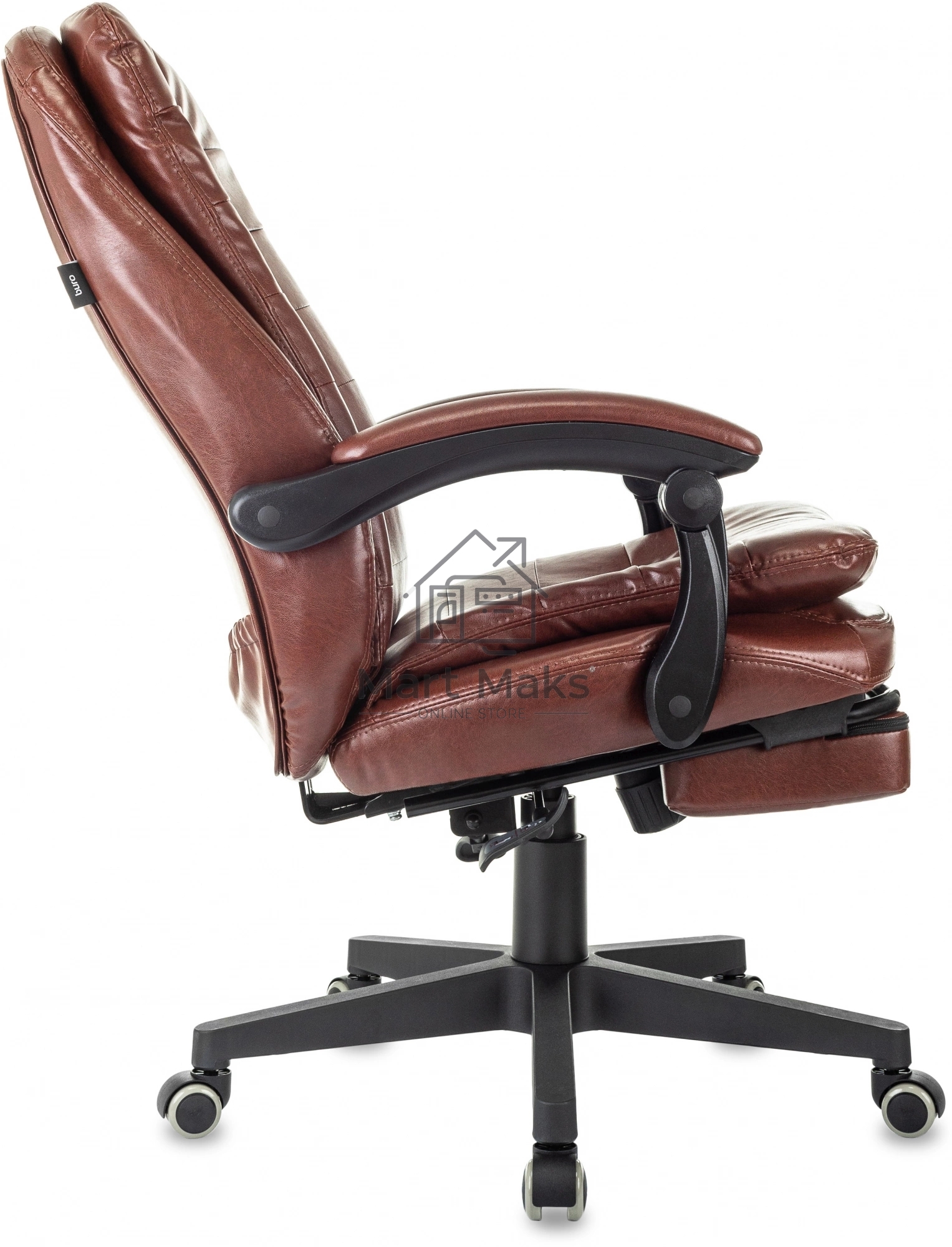 Кресло руководителя Бюрократ T-9950MSG-F/BROWN-PU