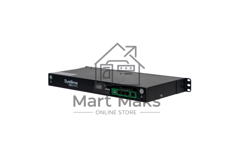 БРП Uniprom, управляемый, 1U, 240В, 1Ф, 16A, 10xC13 2xC19, 2м кабель, IEC320 C20