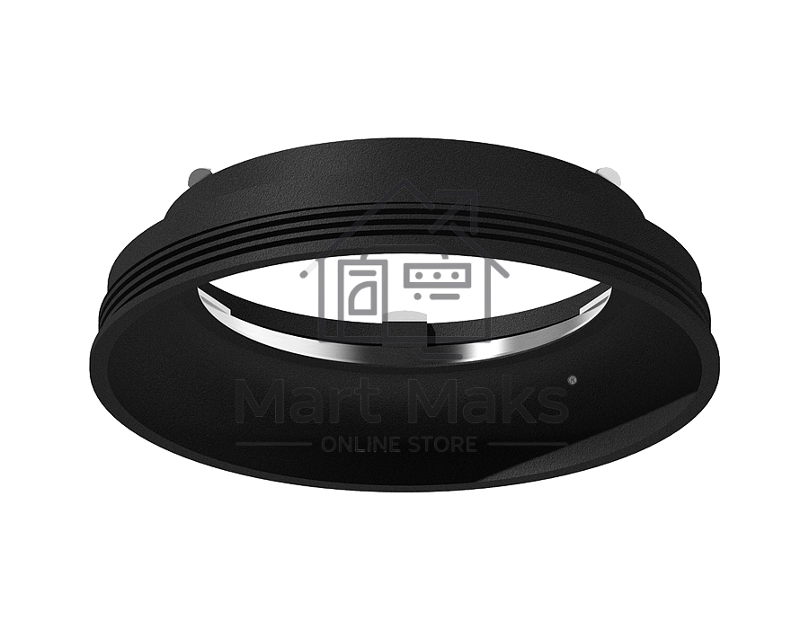 Насадка для корпуса светильника N7021 SBK черный песок D70*H20mm Out1mm MR16