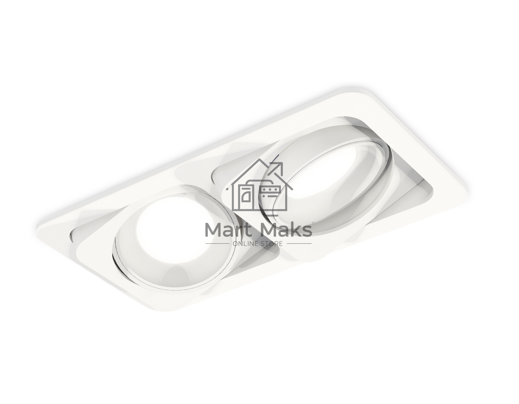 Комплект встраиваемого поворотного светильника Ambrella light XC7663001 SWH белый песок MR16 GU5.3 (C7663, N7020)