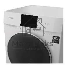 Стиральная машина KORTING KWD 60DV107 белый, загрузка фронтальная 10 кг, 1200 об/мин, класс B