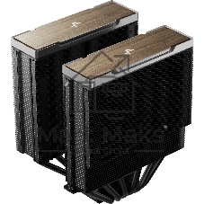 Кулер для процессора DEEPCOOL AK620 G2 LGA1851/1700/1200/115X/AM5/AM4 (8шт/кор, TDP 260W, PWM, DUAL Fan 120мм, 6 тепл. трубок, Copper Base, Wood-grain top cover, черный) RET (R-AK620G2-BKNNMN-GJD)