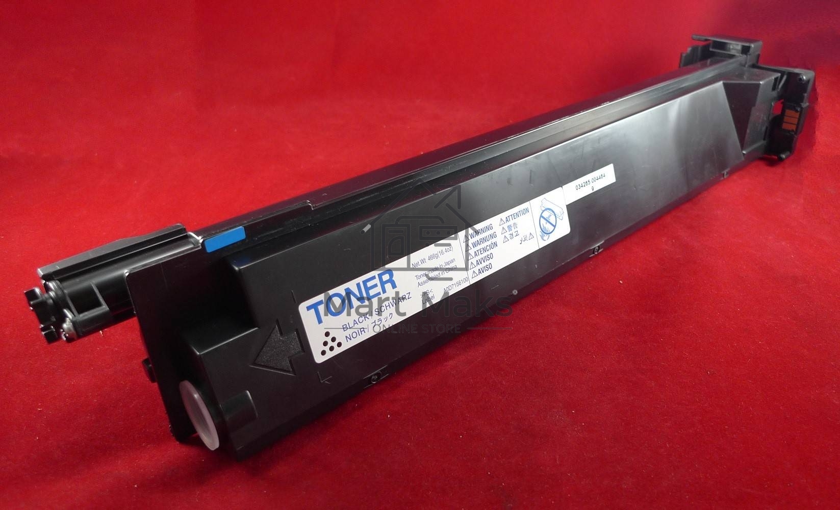 Тонер Konica-Minolta bizhub C200/C203/C253 black TN-213K/TN-214K (туба 430г) JPN