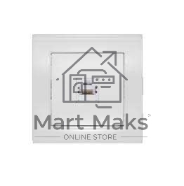 Розетка компьютерная 1-м СП Бриллиант бел. UNIVersal 7947601