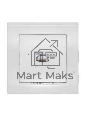 Розетка компьютерная 1-м СП Бриллиант бел. UNIVersal 7947601