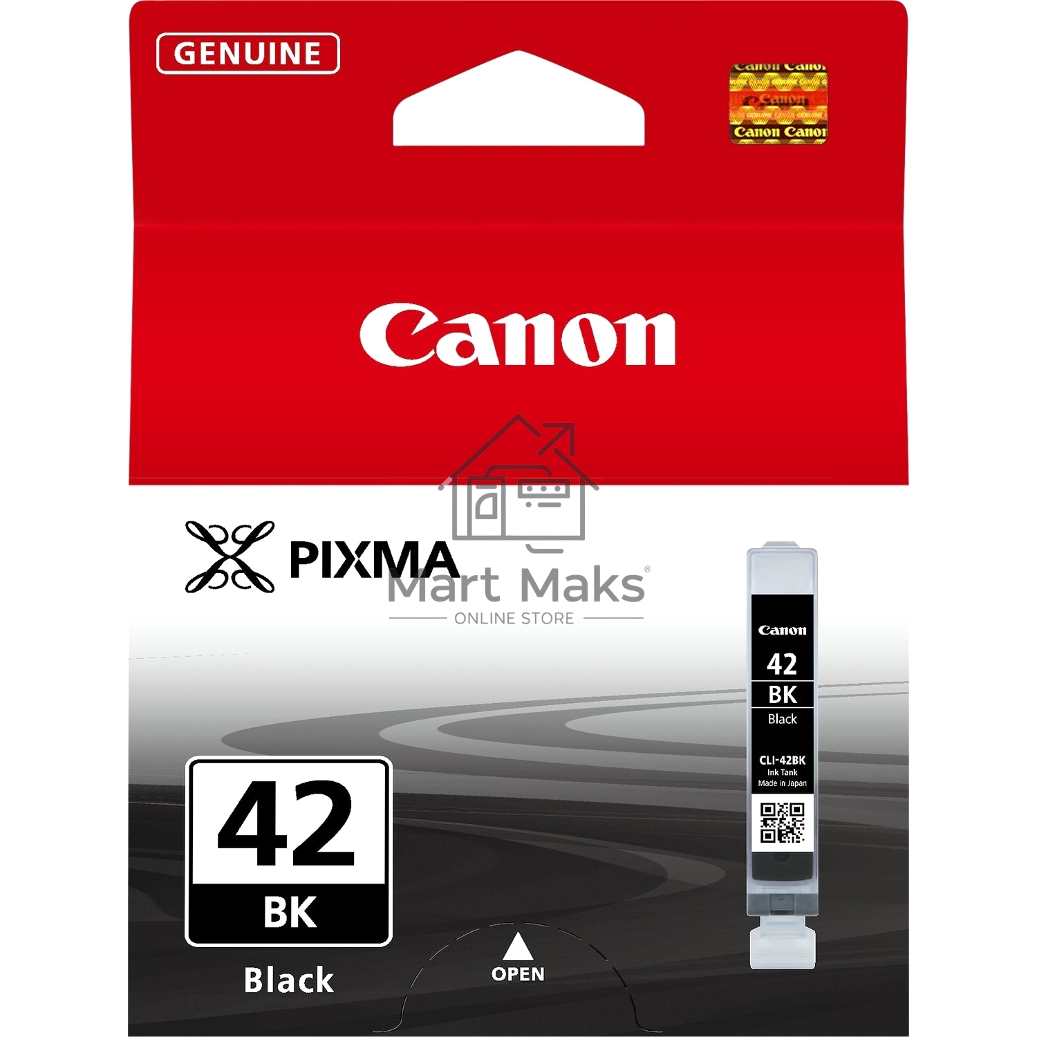 Картридж струйный CLI-42 BK (6384B001) для Canon PIXMA PRO-100, черный, 900стр.