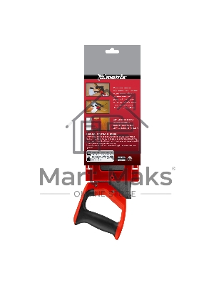 Стусло Matrix, 300x100 мм, пластиковое + обушковая пила, 350 мм, двухкомпонентная рукоятка