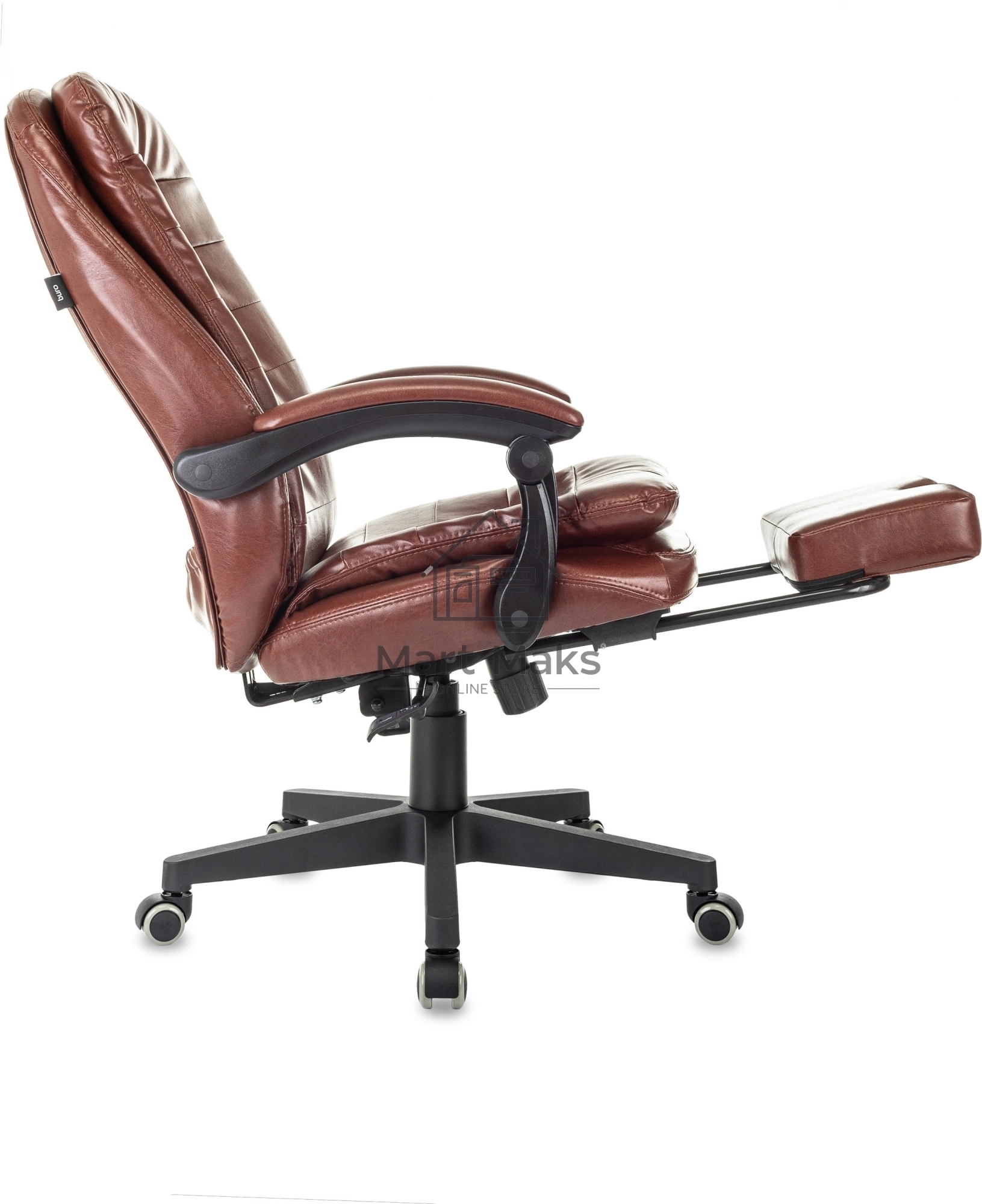 Кресло руководителя Бюрократ T-9950MSG-F/BROWN-PU