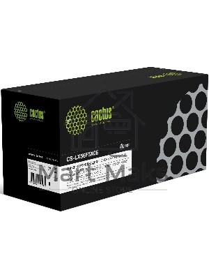 Картридж лазерный Cactus CS-LX56F5X0E 56F5X00/56F5X0E черный (20000стр.) для Lexmark MS321/421/521/621