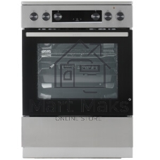 Плита электрическая Gorenje GECS6C70XC серебристый, конфорок 4 электрических, духовка 71 л, 60 см x 85 см x 60 см