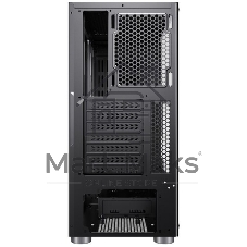 Компьютерный корпус Accord 3407 черный без БП ATX 2xUSB 2.0 2xUSB 3.0 audio bott PSU