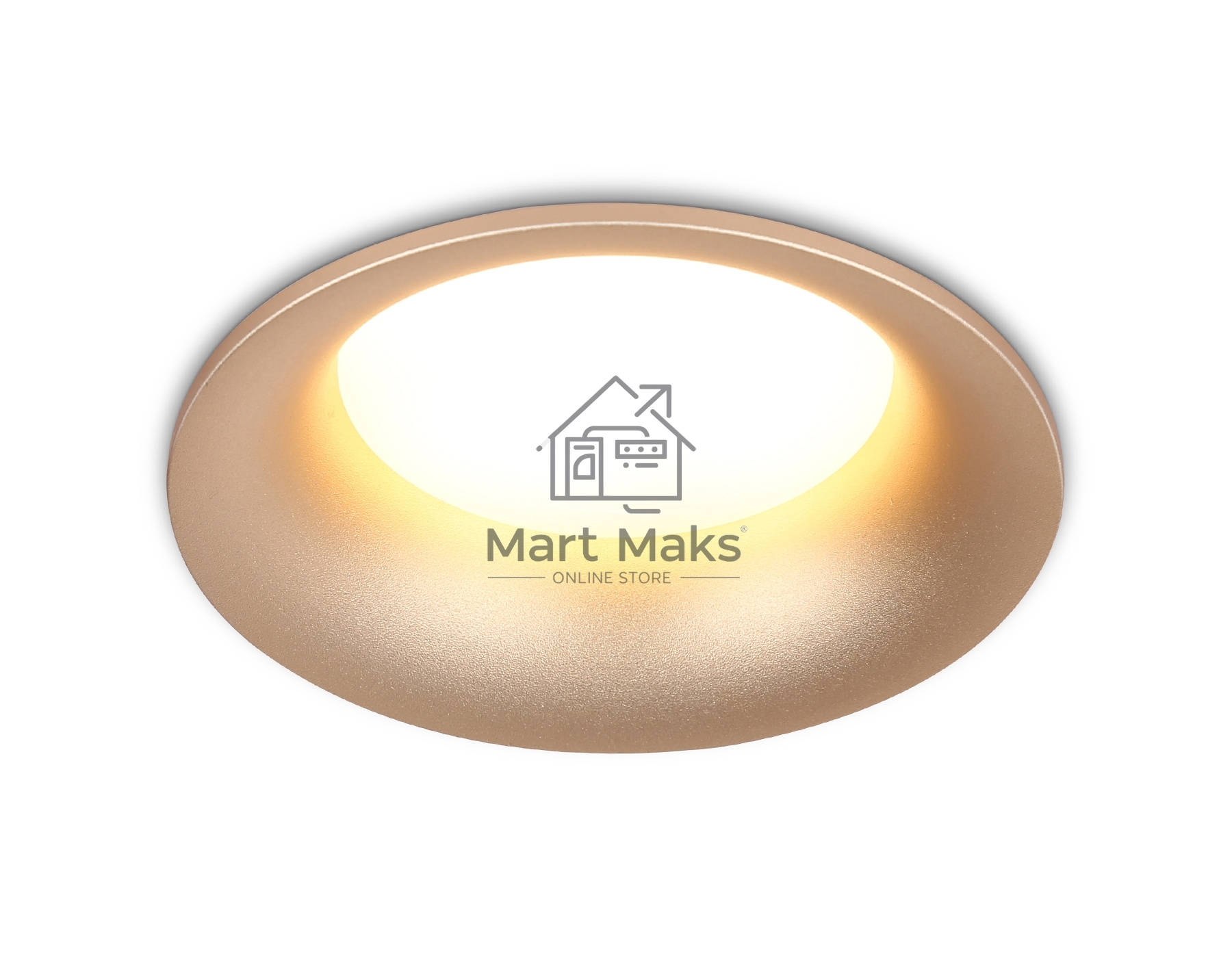 Светильник Ambrella light TN51812 GD золото GX53 max 15W D105*36