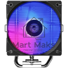 Кулер для процессора ID-Cooling SE-903-XT V2 черный, алюминий/медь, 2500 об/мин, 29.1 дБ, 4 pin, 150 Вт, высота 123 мм