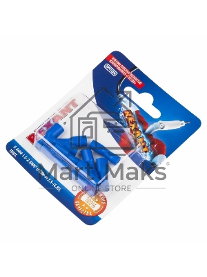 Клемма плоская Rexant, полностью изолированная гнездо - 5.6 мм, 1.5-2.5 мм², (РППи-м 2.5-(4.8) / FDFD2-187(8)), в упак. 10 шт.