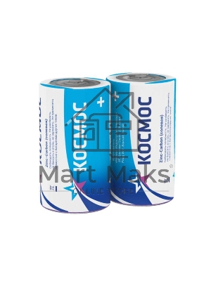 Элемент питания солевой C/R14 (уп.2шт) Космос KOCR14