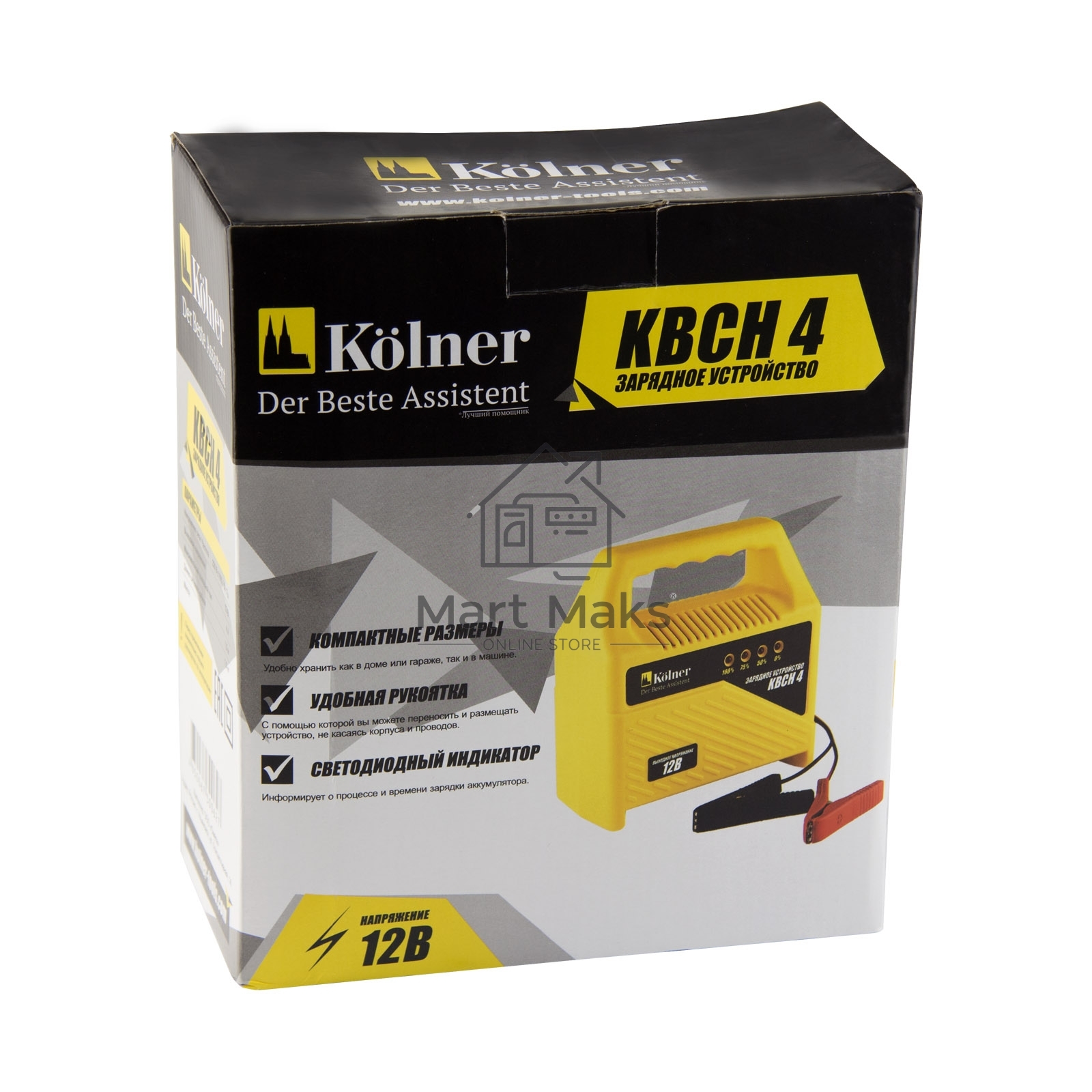 Зарядное устройство для аккумуляторов Kolner KBCН 4