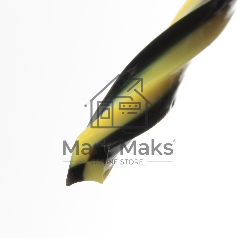 Леска для триммера Denzel двухкомпонентная витая квадратная, 3,0мм х 12м, блистер SkyCutter