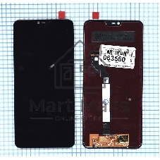 Дисплей для Xiaomi Mi 8 Lite в сборе с тачскрином черный