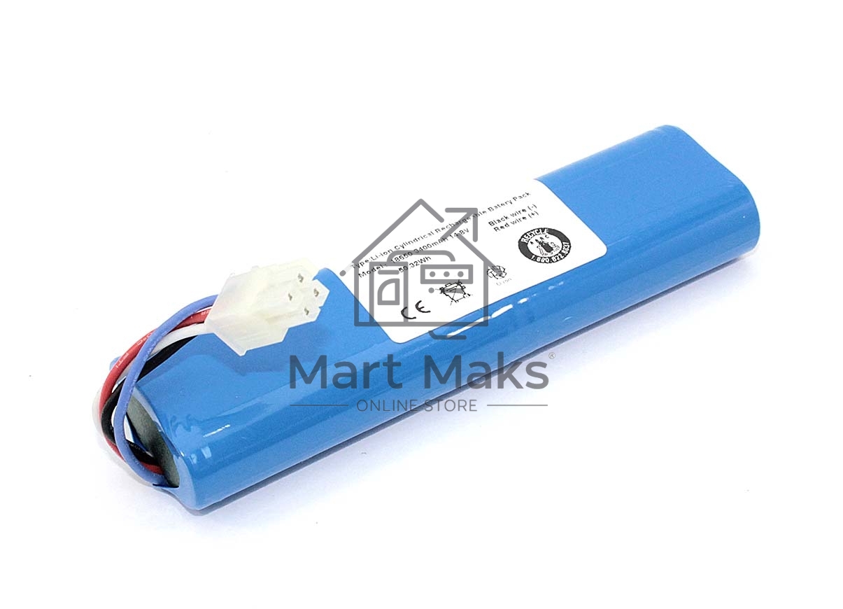 Аккумулятор для пылесоса Philips FC8705, FC8772, FC8776 4Pin 14,8V 3400mAh Li-ion