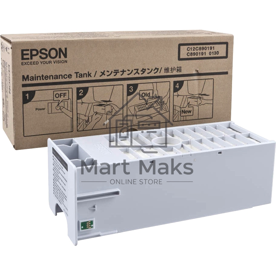 Поглотитель (абсорбер, памперс) чернил с чипом в корпусе Epson Stylus Pro 7600/960 1554898