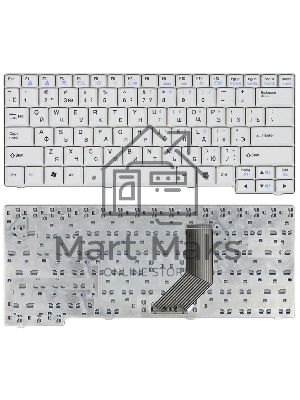 Клавиатура для ноутбука LG E200 E300 белый