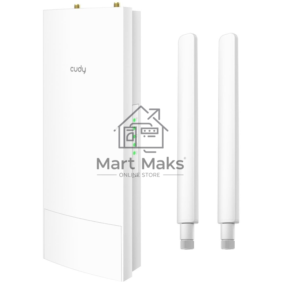 Повторитель беспроводного сигнала Cudy RE1200 OUTDOOR AC1200 Wi-Fi белый